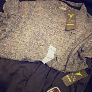 Old Navy Boys’ active dry shorts & shirt